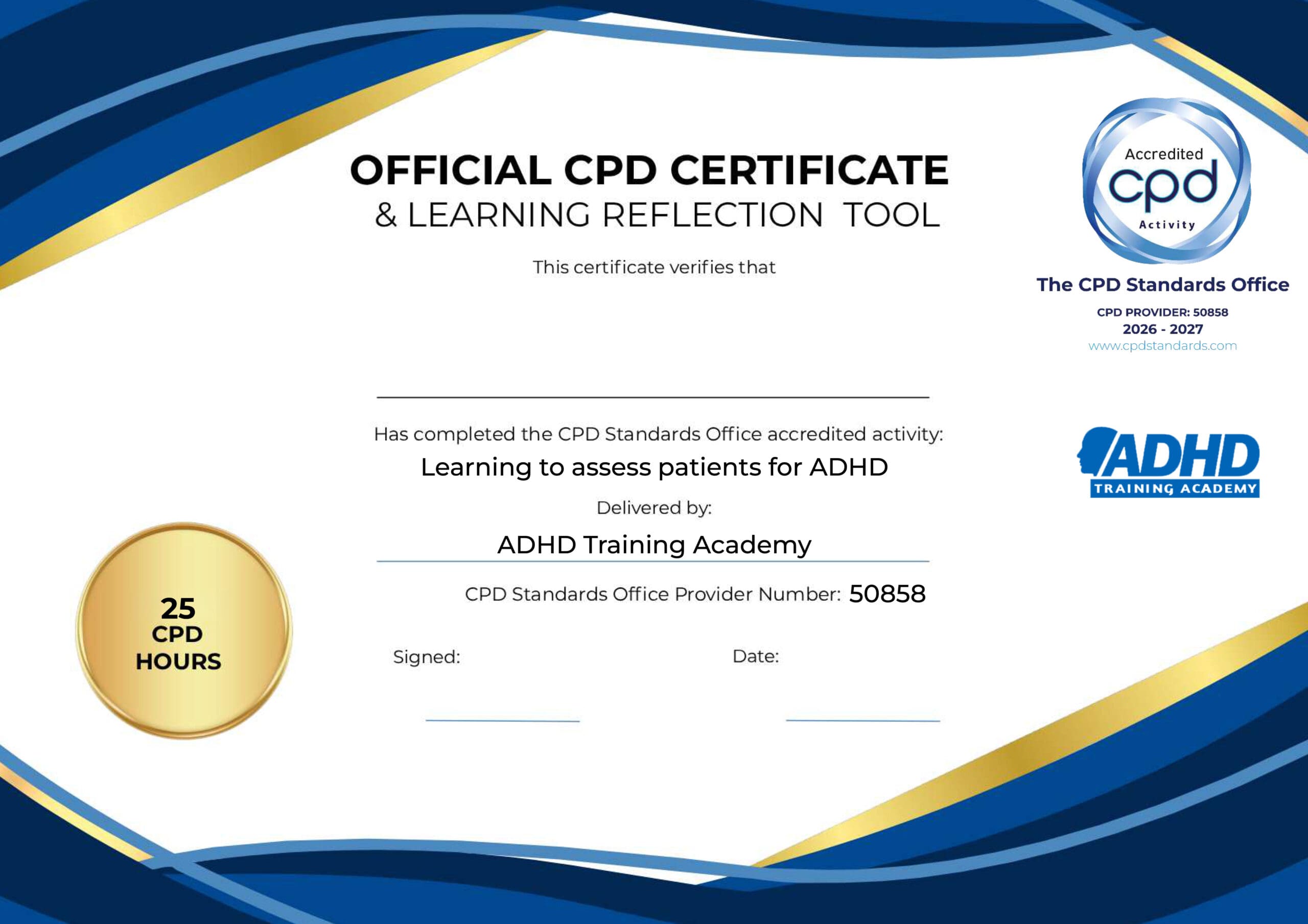 Example Certificate